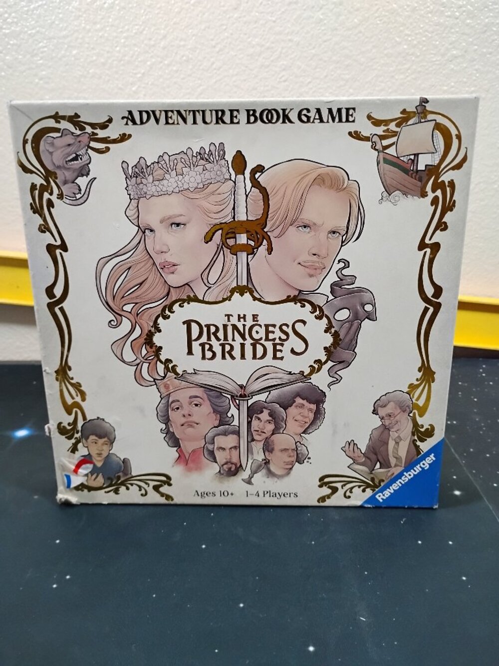The Princess Bride Adventure Book Game Ravensburger Complete Box 1-4 Players